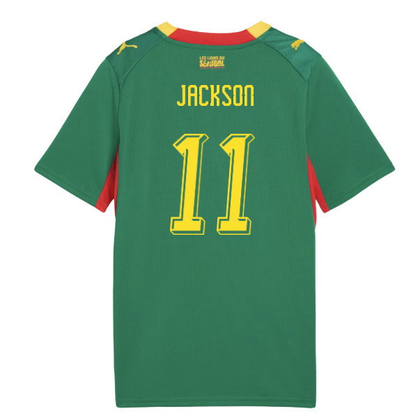 2026-2027 Senegal Away Shirt (Kids) (Jackson 11)-SoccerKits Hub | Buy Soccer Jerseys Online
